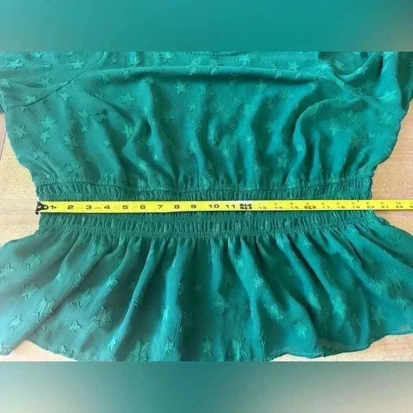 Torrid Emerald Green Star Top - Picture 4 of 7
